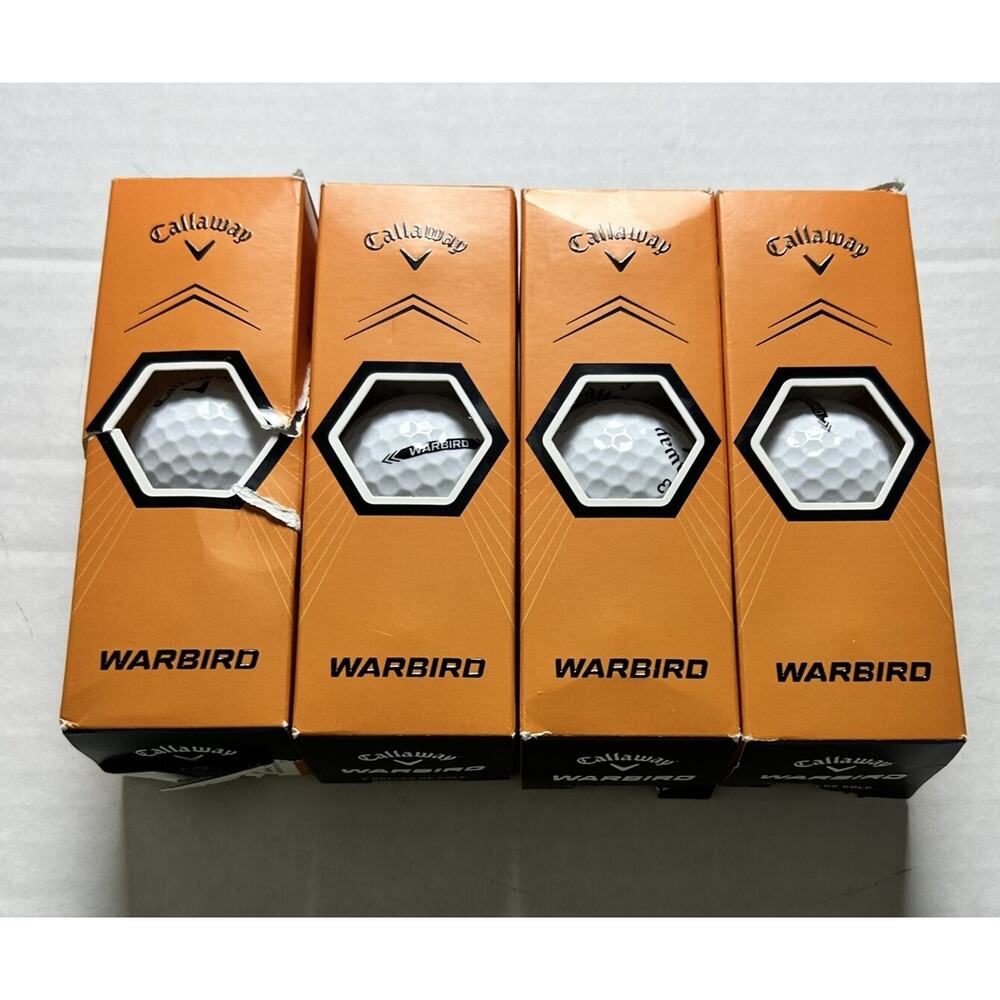 Callaway Warbird White Golf Balls 1 Box‎ 11 Balls NEW Open Box One Missing Ball